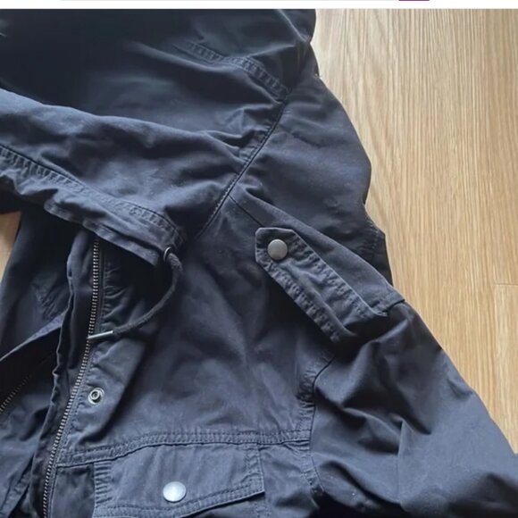 ARITZIA Military Trooper Jacket, Black XXS - Picture 4 of 7